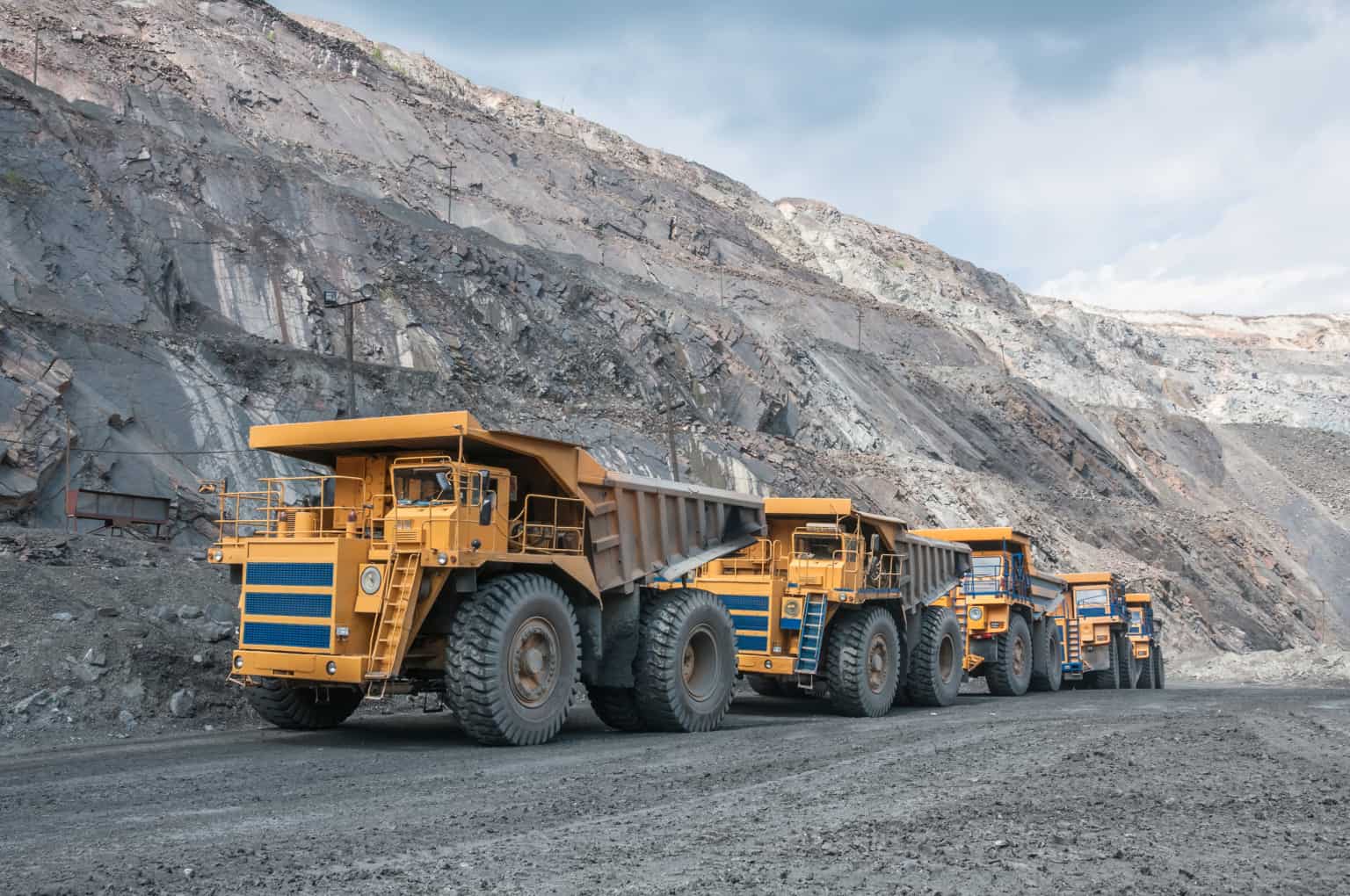 Heavy-haul truckload logistics for a mining conveyor construction project