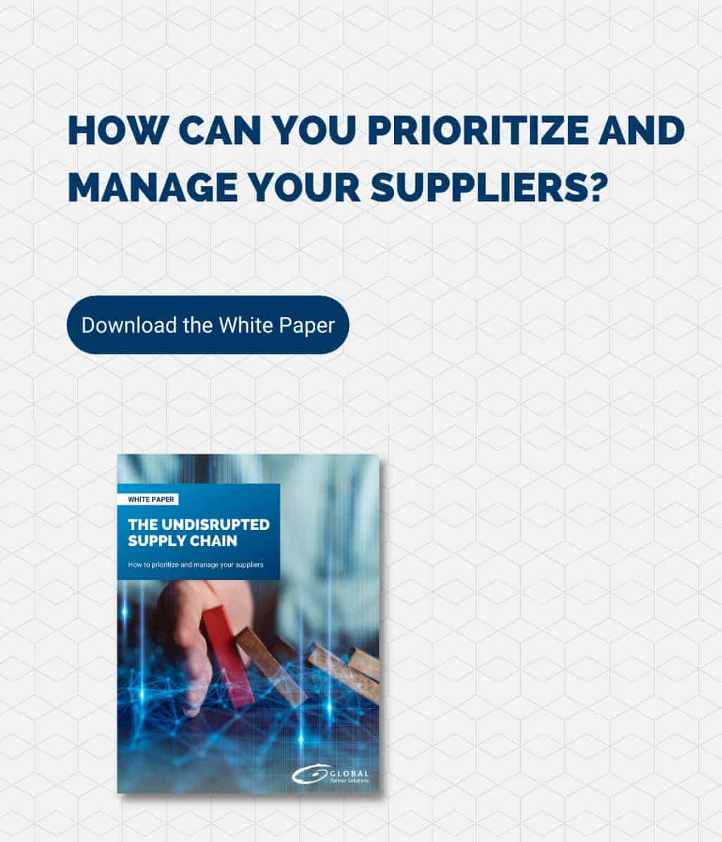 How can you prioritize and manage your suppliers