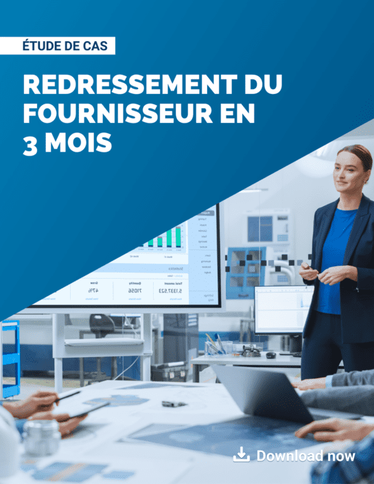 Étude de cas — 9 000 pièces rapatriées et réapprovisionnées