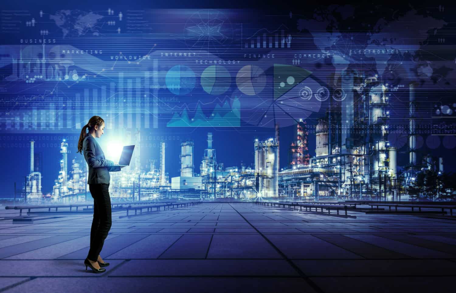 Real-time tracking and monitoring of supply chain performance